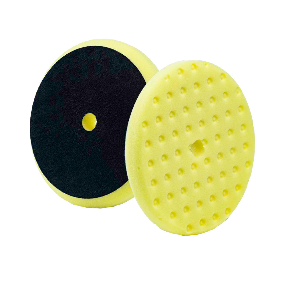 Lake Country Yellow Foam Cutting Pad w/CCS Technology™ 8" x 1 1/4" — marine cleaning