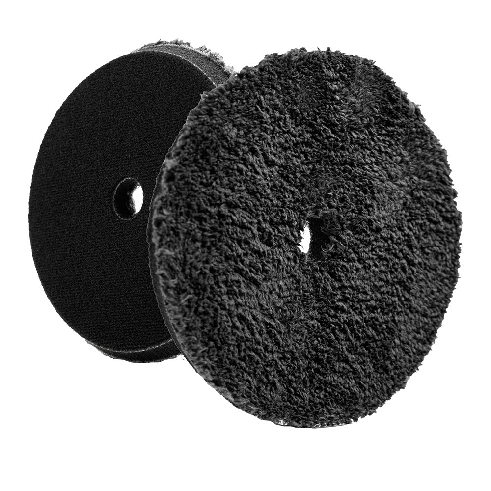 Lake Country HDO Microfiber Polishing Pad - Black - 6.5" — marine cleaning