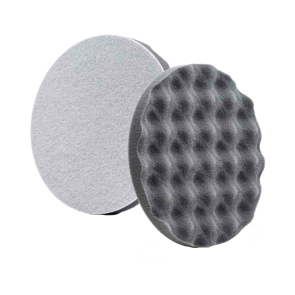 Lake Country Black Finishing Waffle Pro Pad 8" x 7/8" *2-Pack — marine cleaning