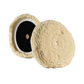 Lake Country Curved Edge 100% Steamed Twisted Wool Pad 7.5" x 1" — marine cleaning