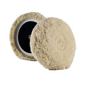 Lake Country Curved Edge 100% Steamed Twisted Wool Pad 7.5" x 1.5" — marine cleaning
