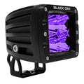 Black Oak LED Black Oak 2" Ultraviolet LED Pod Light - Flood Optics - Pro Series 3.0 - 12W — marine pods & cubes