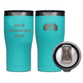 Toadfish Custom Engraved Non-Tipping 20oz Tumbler - Teal *Minimum Order Quantity of 25 — marine hunting & fishing