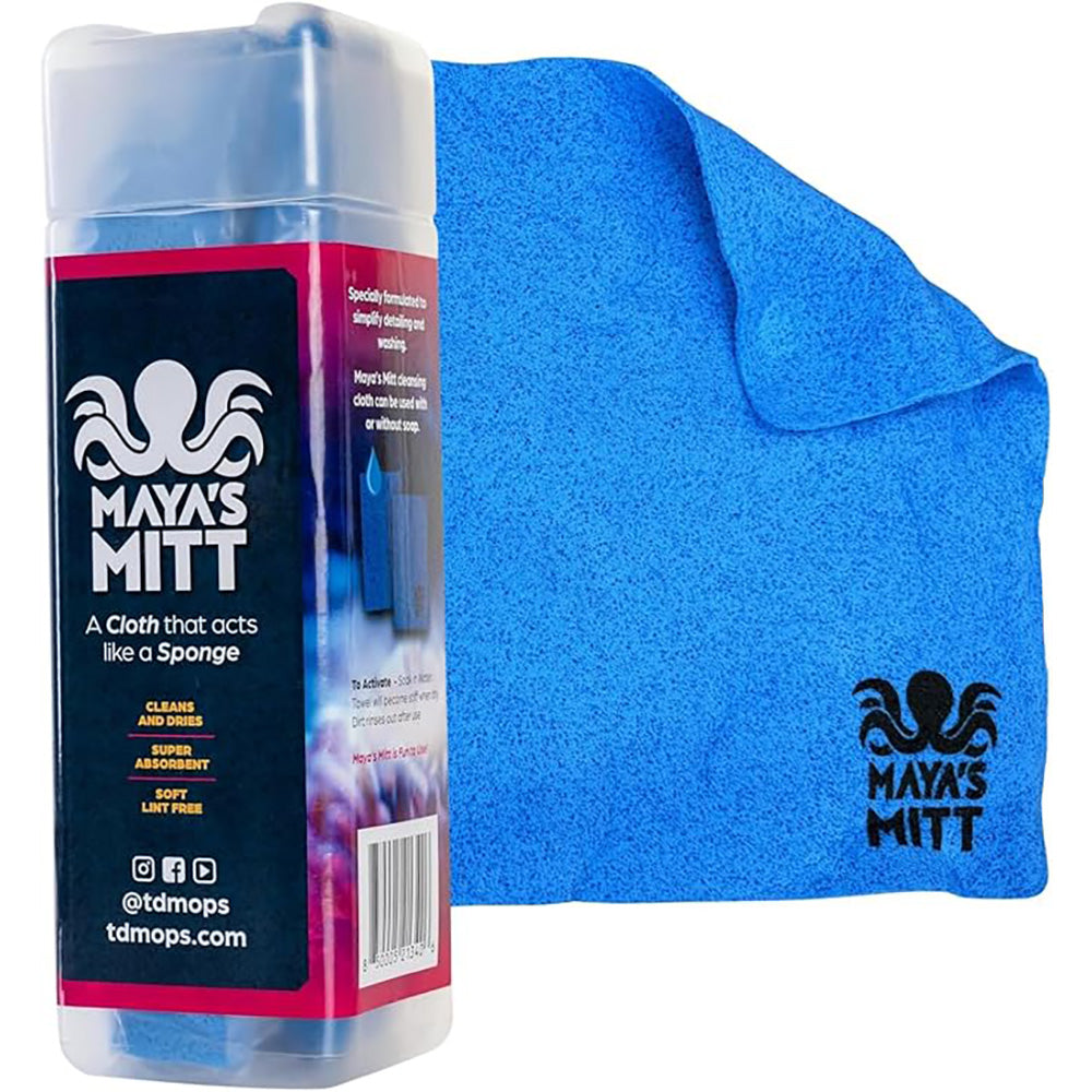 TD Mop Maya's Mitt - Detailing Sponge Cloth - 13" x 20" — marine cleaning