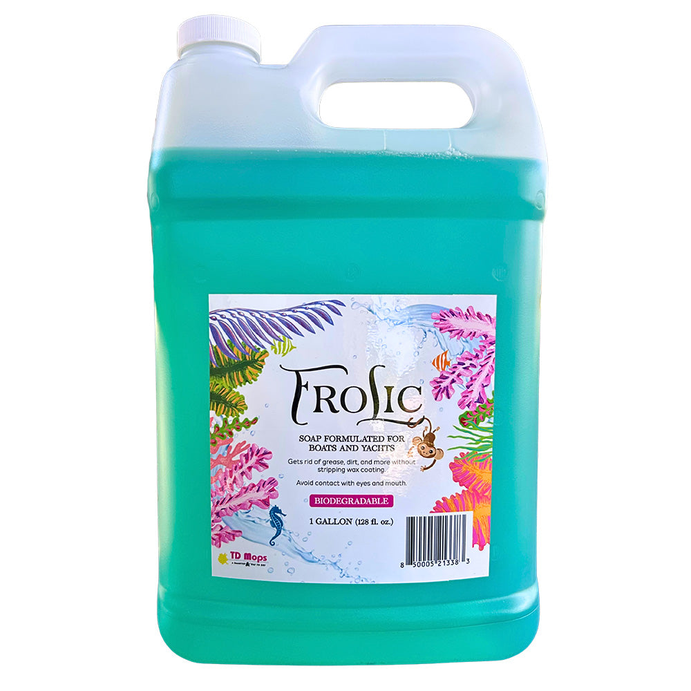 TD Mop Frolic Soap - 1 Gallon — marine cleaning