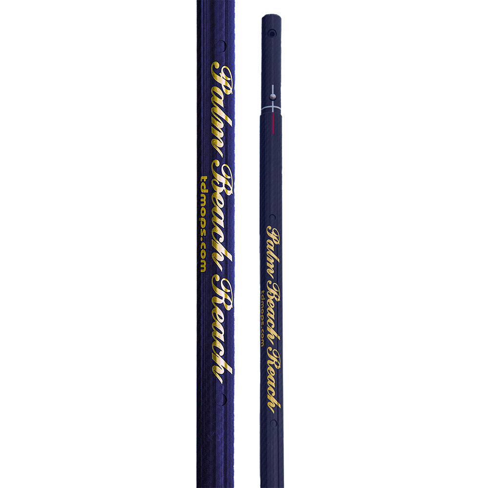 TD Mop Palm Beach Reach (4-6 Feet) Carbon Fiber Extension Handle — marine cleaning