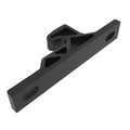 Southco Push-To-Close Latch Keeper, Rivet/Screw (Thru-Hole) Mounting, Plastic, Black — marine latches