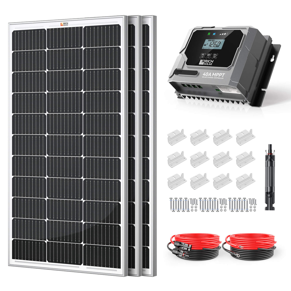 RICH SOLAR 300 Watt Solar Kit