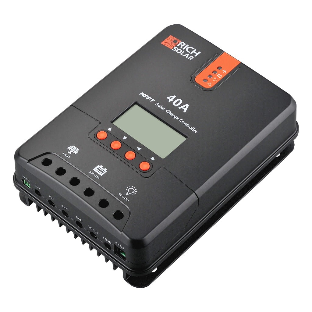 RICH SOLAR 40A MPPT solar charge controller