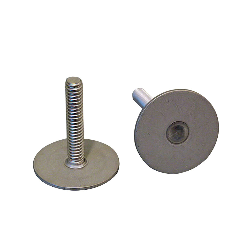Weld Mount 1" Tall Stainless Stud w/1/4" x 20 Threads - Qty. 10 — marine tools