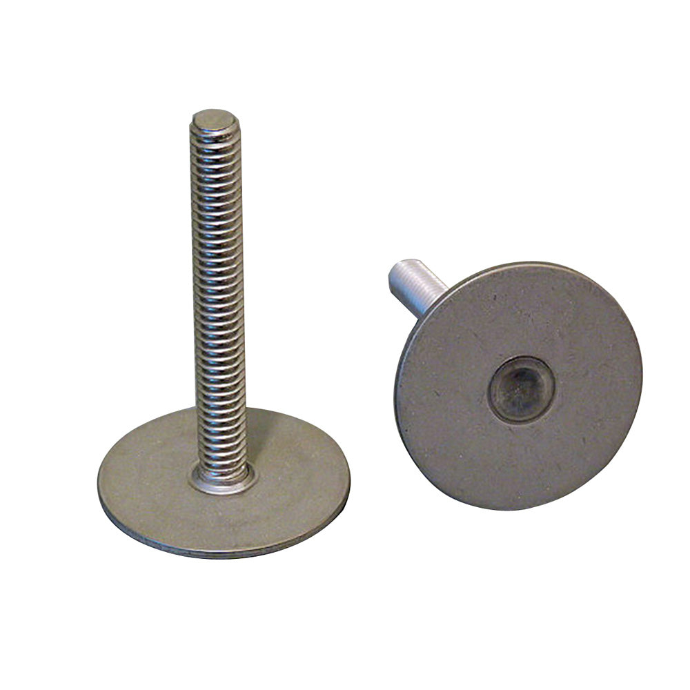Weld Mount 2.5" Tall Stainless Stud w/1/4" x 20 Threads - Qty.10 — marine tools
