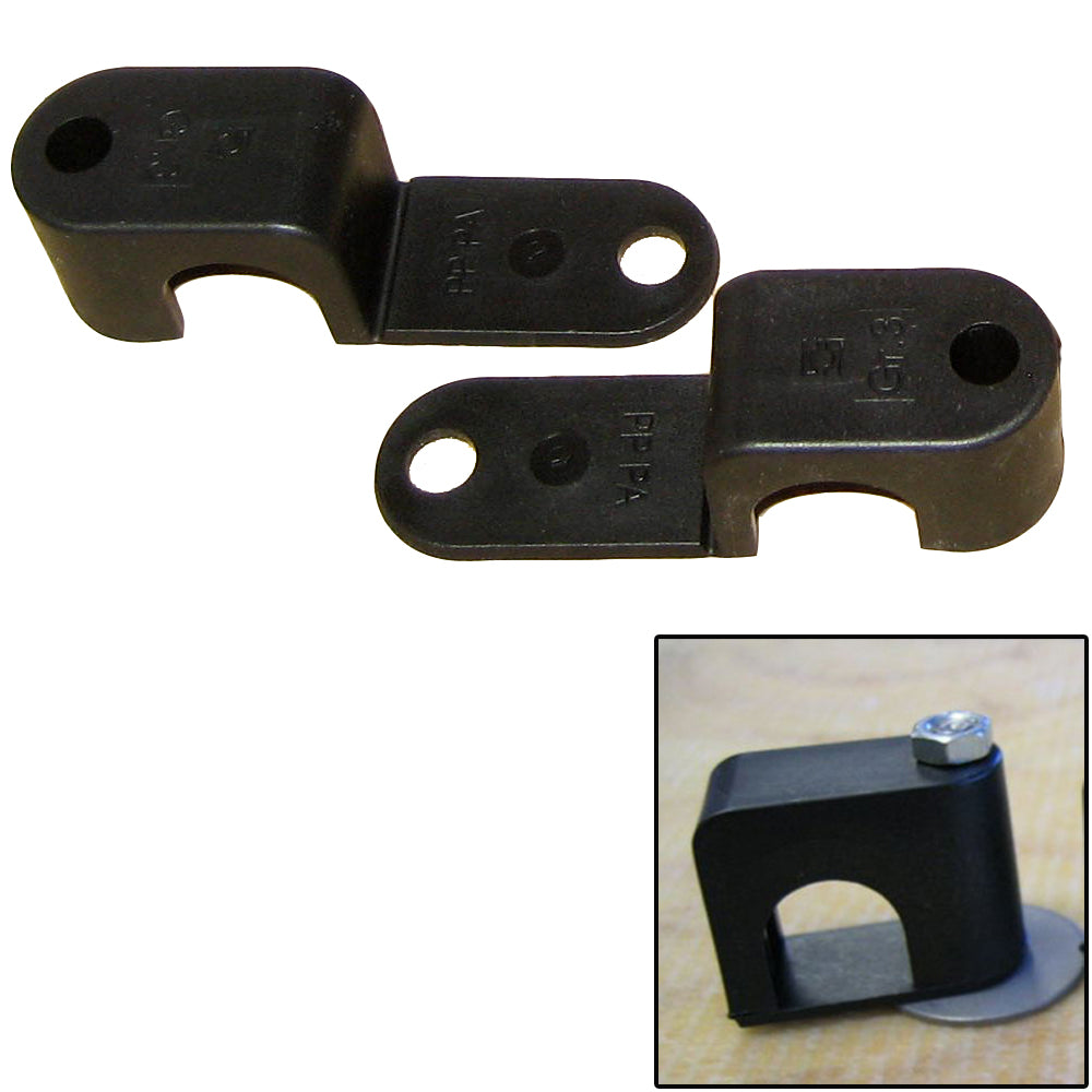 Weld Mount Single Poly Clamp f/1/4" x 20 Studs - 5/8" OD - Requires 1.5" Stud - Qty. 25 — marine tools