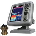 SI-TEX CVS-126 Dual Frequency Color Echo Sounder w/B60 20° Transducer B-60-20-CX — marine fishfinder only