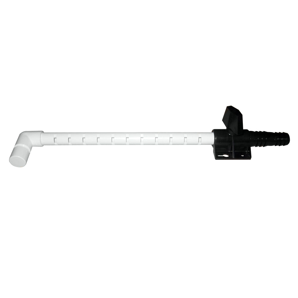 Johnson Pump Aerator Head - 13-¼" w/One Shut-Off Valve — marine livewell pumps