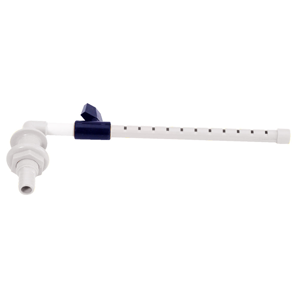 Johnson Pump Aerator Head - 12-¾" w/Shut Off Valve — marine livewell pumps