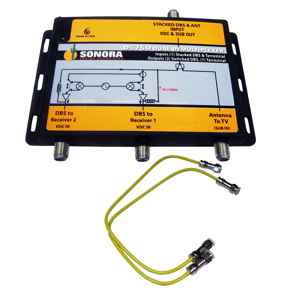 KVH Dual Output Signal Destacker — marine satellite receivers