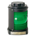 Perko Side Light - Black Plastic, Green Lens — marine navigation lights