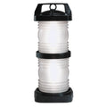 Perko Double Lens Navigation Light - Masthead Light - Black Plastic, White Lens — marine navigation lights