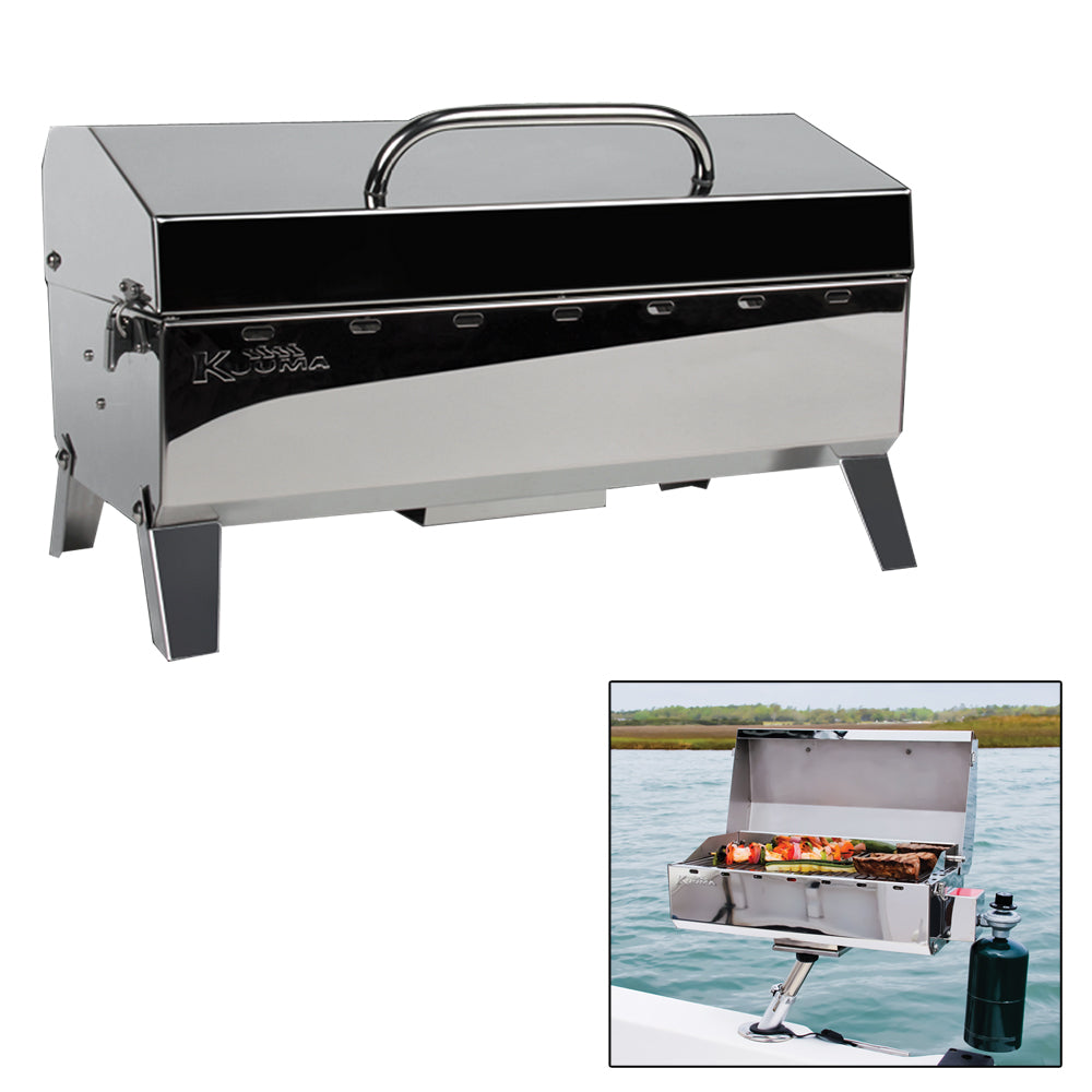 Kuuma Products Kuuma Stow N' Go 160 Gas Grill — marine deck / galley
