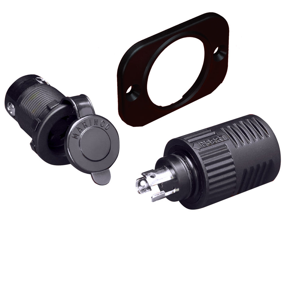 Marinco ConnectPro® Charging/Trolling System Receptacle & Plug — marine shore power
