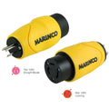 Marinco Straight Adapter 15Amp Straight Male to 30Amp Locking Female Connector — marine shore power