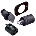 Marinco ConnectPro® Charging/Trolling Receptacle, Plug & 6-Guage Adapter — marine shore power