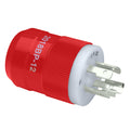 Marinco 2018BP-12 Locking Charger Plug (Male) - Red — marine shore power