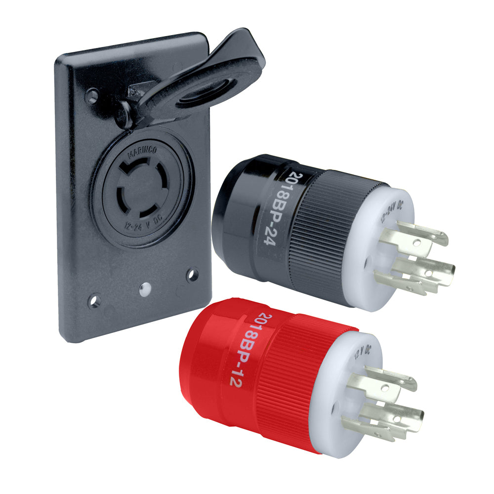 Marinco 2018PKG Trolling Charging System Package w/2018BP-12/2018BP-24/2018BR-MB — marine shore power