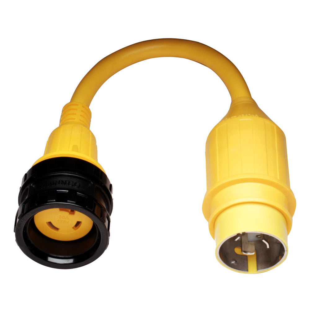 Marinco 110A Pigtail Adapter - 30A Female to 50A Male — marine shore power