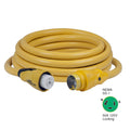 Marinco CS503-25 EEL 50A 125V Shore Power Cordset - 25' - Yellow — marine shore power