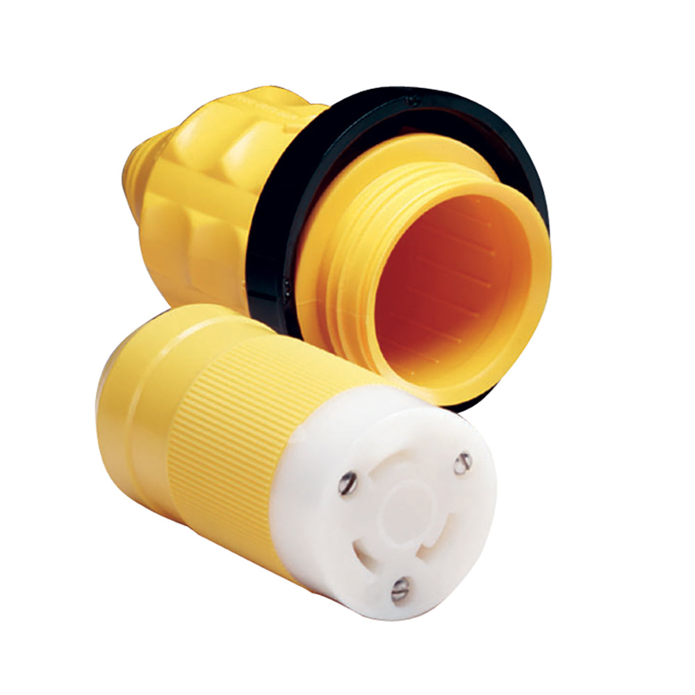 Marinco 305CRCN.VPK 30A Female Connector w/Cover & Rings — marine shore power