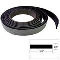 TACO Marine TACO Hatch Tape 8'L x ⅛"H x ¾"W - Black — marine accessories