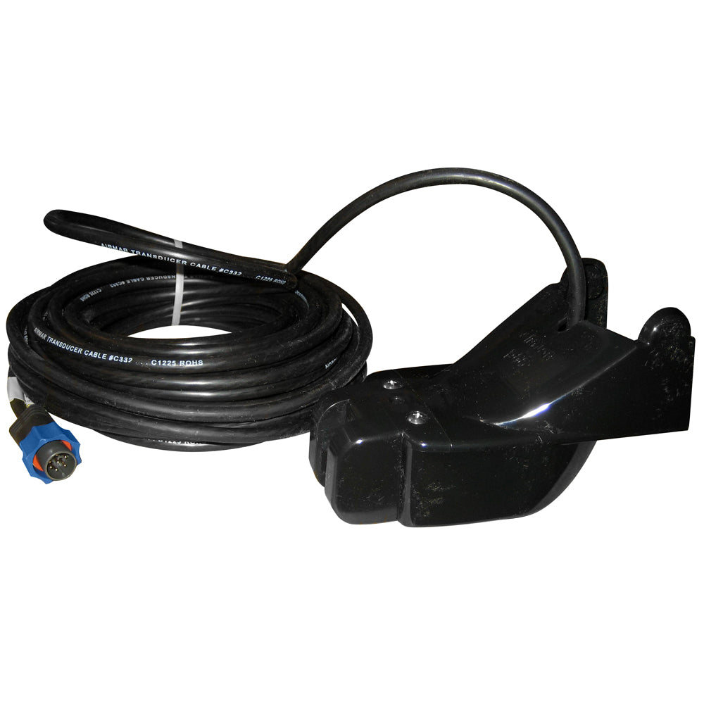 Lowrance P66-BL Transom Mount Triducer Multisensor Blue Connector — marine transducers