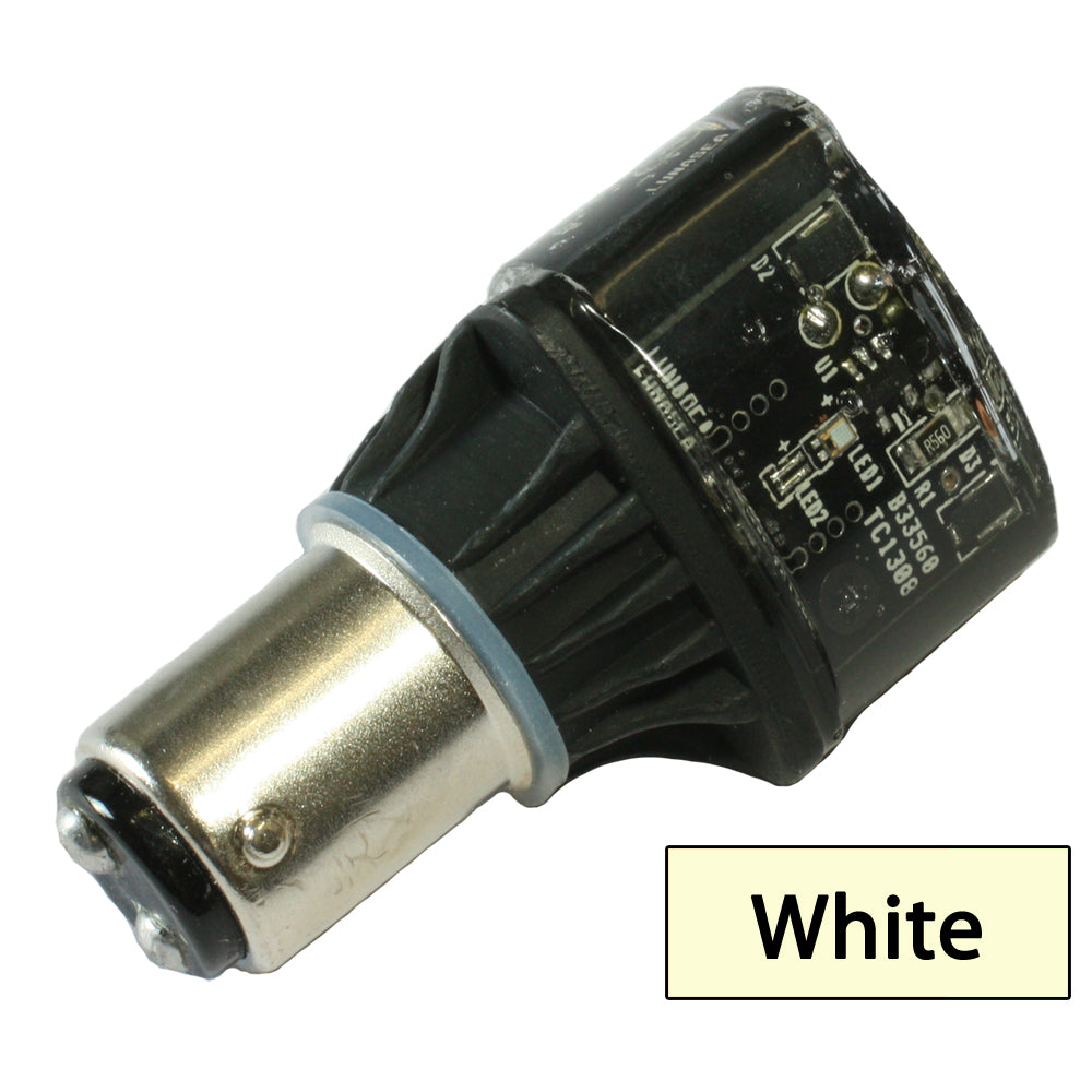 Lunasea Lighting Lunasea Single-Color LED Replacement Bulb - 10-30VDC - White — marine bulbs