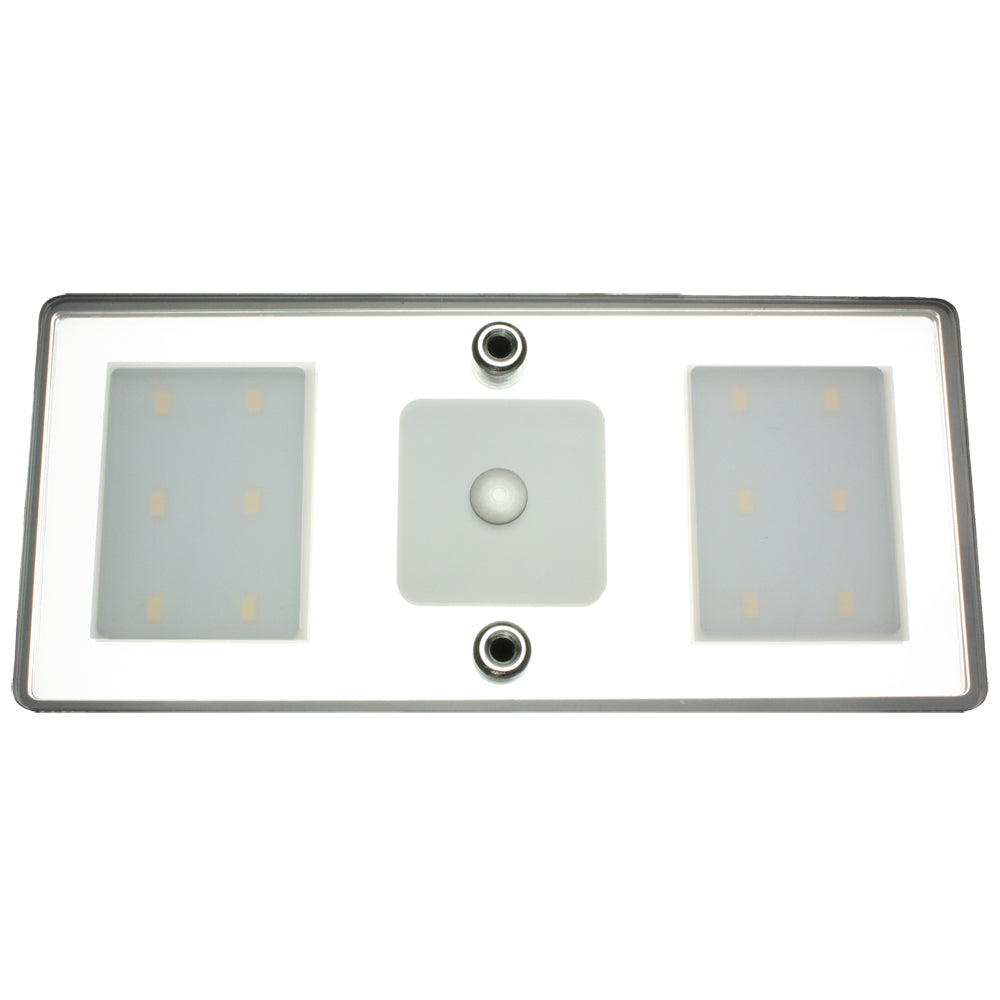 Lunasea Lighting Lunasea LED Ceiling/Wall Light Fixture - Touch Dimming - Warm White - 6W — marine interior / courtesy light