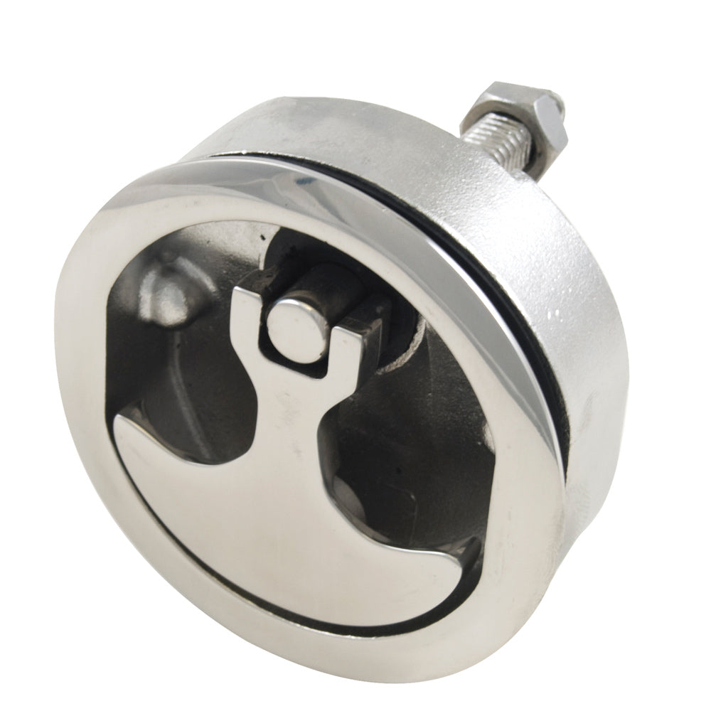 Whitecap Compression Handle - 316 Stainless Steel - Non-Locking - 3" OD — marine latches