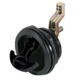 Whitecap T-Handle Latch - Nylon Black/Black - Non-Locking — marine latches