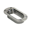Whitecap Hawse Pipe - 316 Stainless Steel - 1-1/2" x 3-3/4" — marine rope & chain pipe