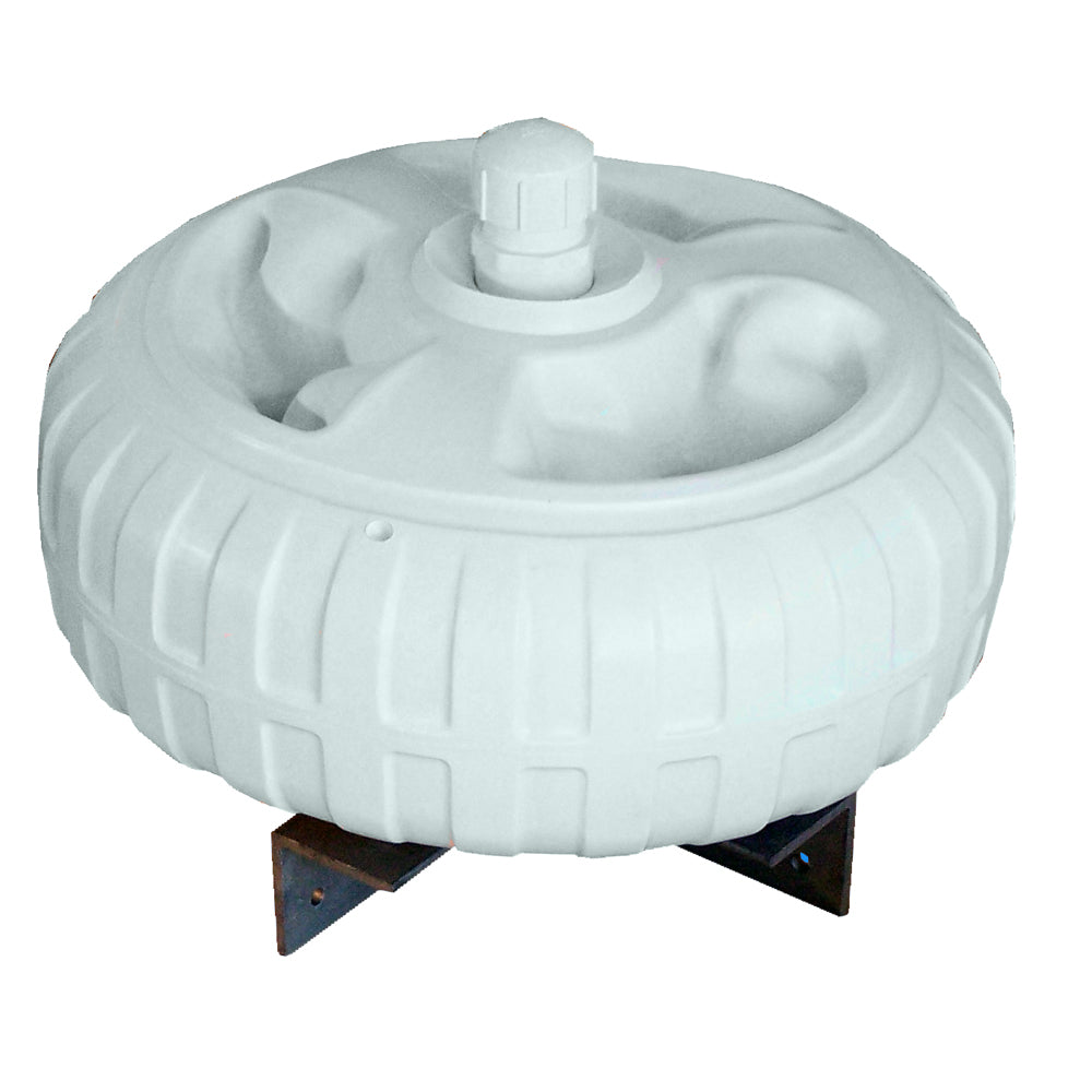 Dock Edge Inflatable Dock Wheel - 18" - White — marine bumpers/guards