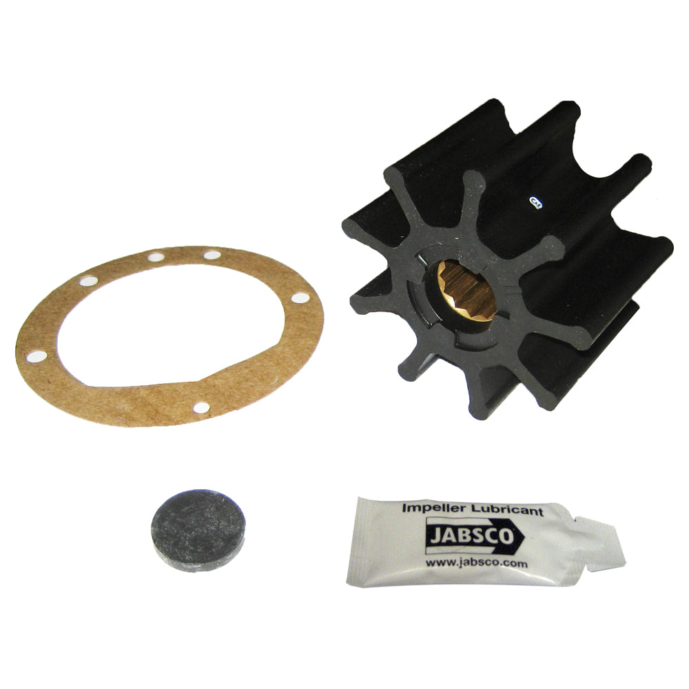 Jabsco Impeller Kit - 9 Blade - Nitrile - 3-3/4" Diameter x 2-1/2" W, 1" Shaft Diameter — marine impellers