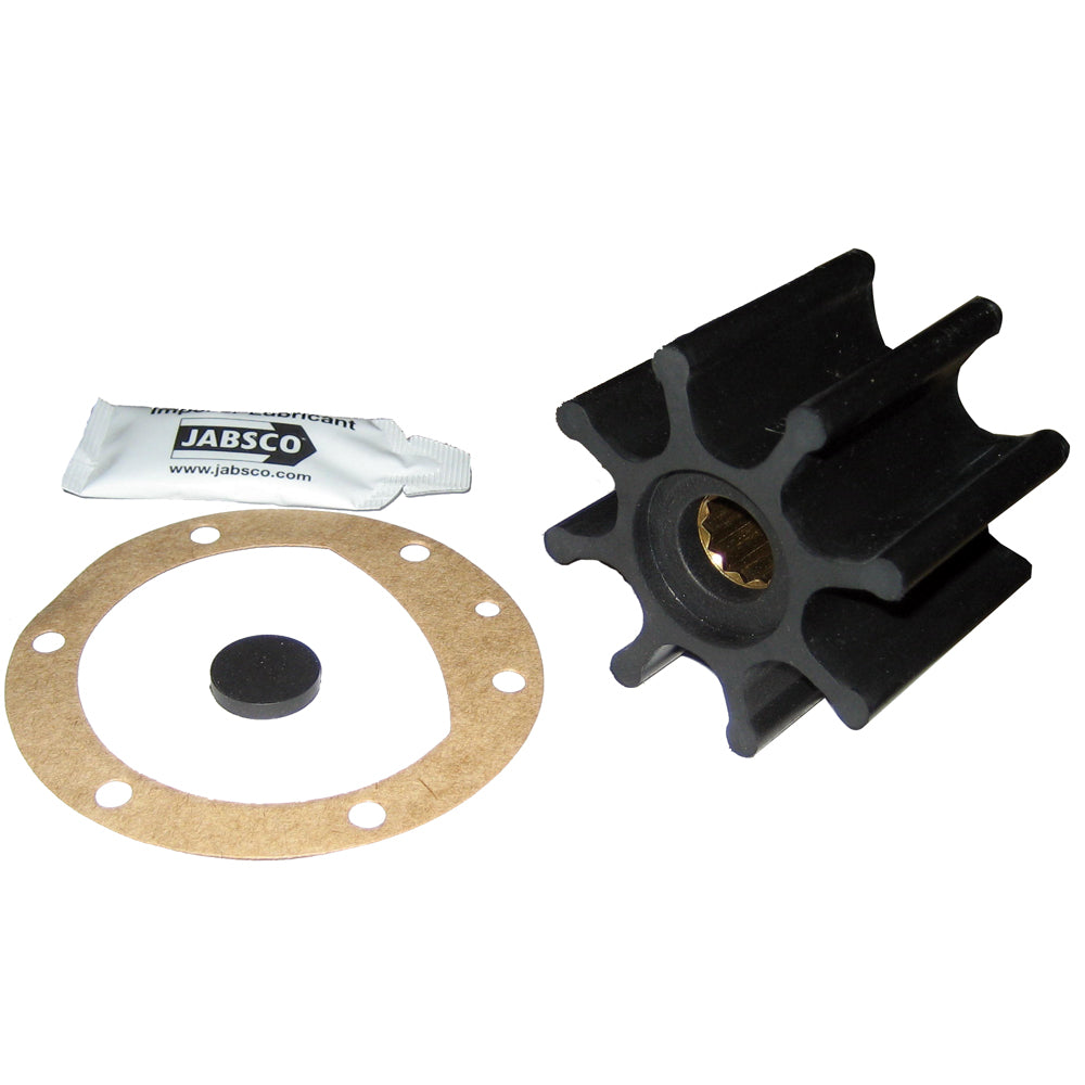 Jabsco Impeller Kit - 8 Blade - Neoprene - 2-9/16" Diameter x 2" W, 5/8" Shaft Diameter — marine impellers