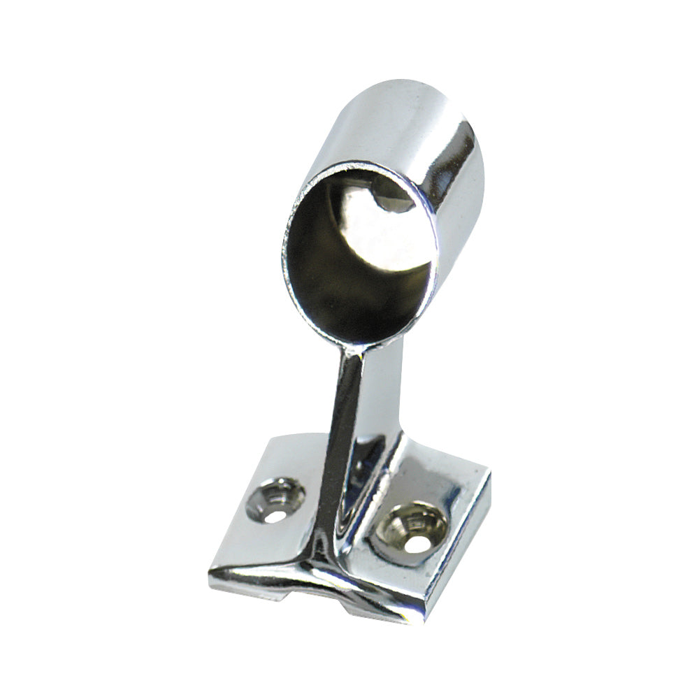 Whitecap Forward Handrail Stanchion - 316 Stainless Steel - 1" Tube O.D. — marine grab handles