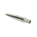 Whitecap 16-1/2° Rail End (End-Out) - 316 Stainless Steel - 7/8" Tube O.D. — marine rail fittings