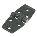Whitecap Door Hinge - Black Nylon - 1-1/2" x 3" — marine hinges