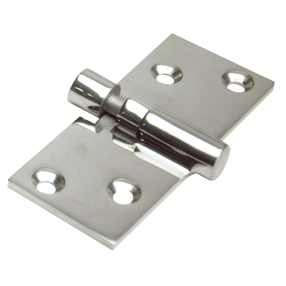 Whitecap Take-Apart Motor Box Hinge (Locking) - 316 Stainless Steel - 1-1/2" x 3-5/8" — marine hinges