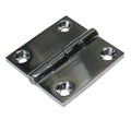 Whitecap Butt Hinge - CP/Zamac - 2" x 2" — marine hinges