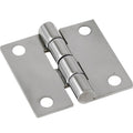 Whitecap Butt Hinge Reversed - 304 Stainless Steel - 2" x 2" — marine hinges