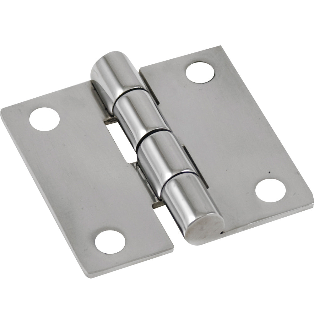 Whitecap Butt Hinge Reversed - 304 Stainless Steel - 2" x 2" — marine hinges