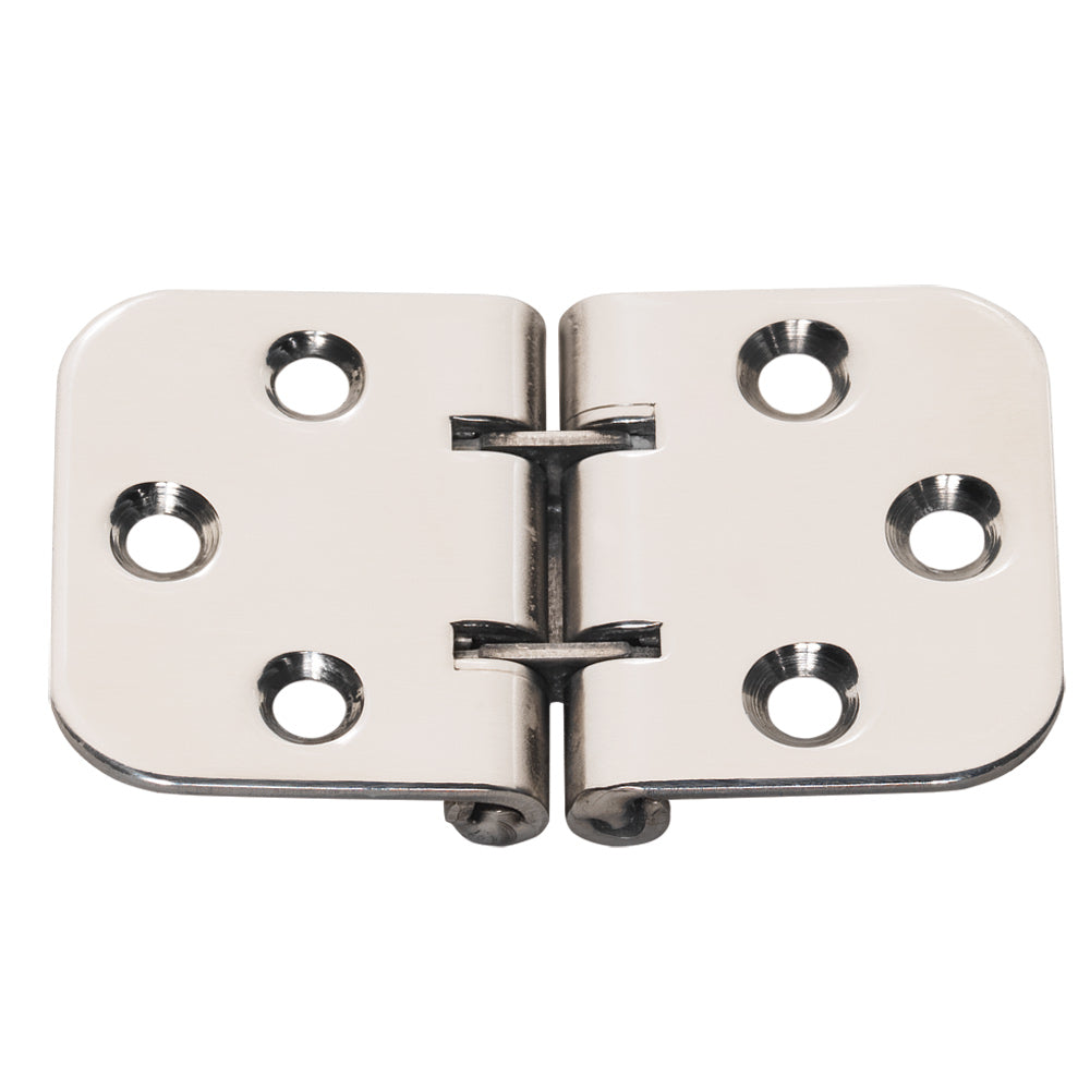 Whitecap Flush Mount 2-Pin Hinge - 304 Stainless Steel - 2-13/16 x 1-9/16 — marine hinges