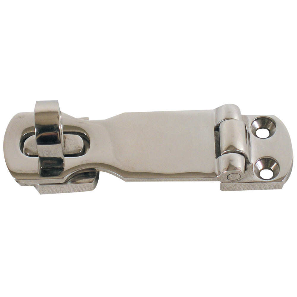 Whitecap 90° Mount Swivel Safety Hasp - 316 Stainless Steel - 3" x 1-1/8" — marine latches